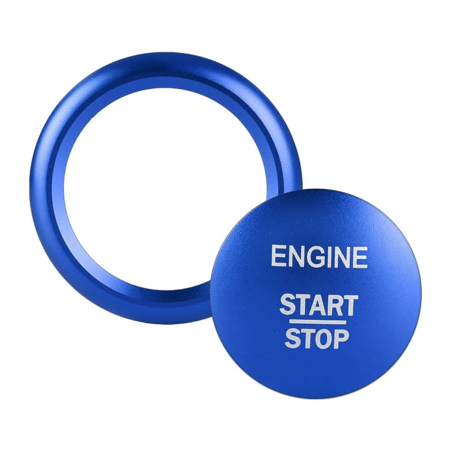 Car Engine Start Key Push Button Ring Trim Sticker Decoration for Mercedes-Benz A-Class 2013-2018...