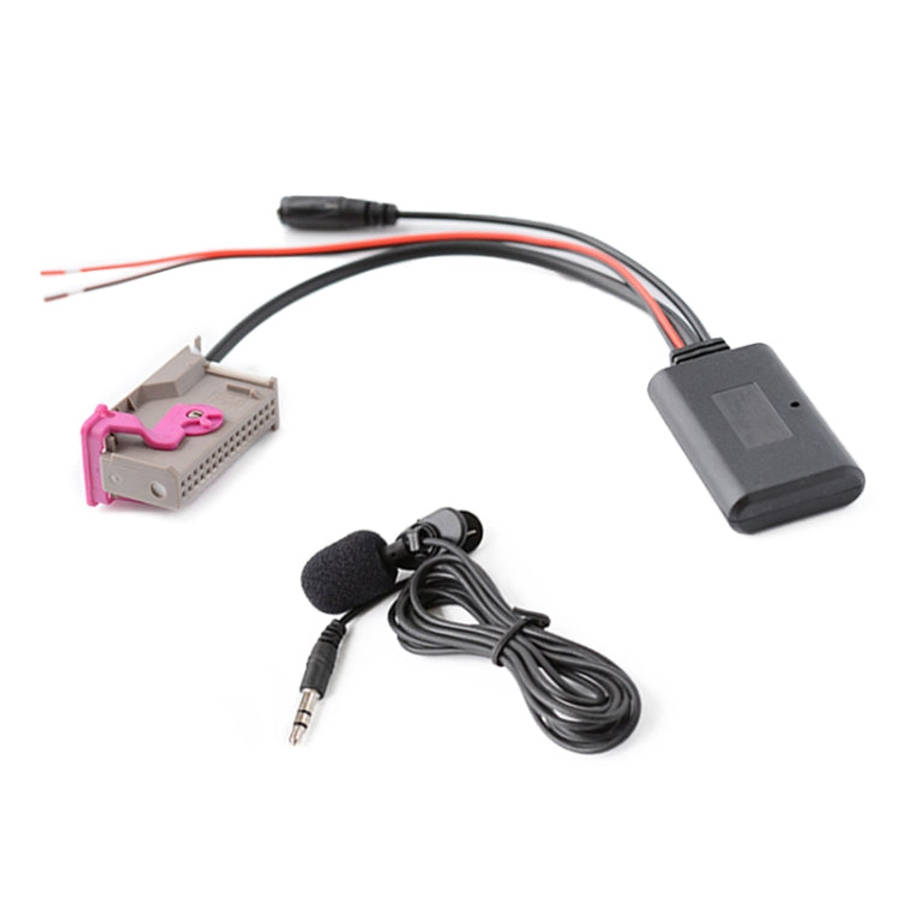 Car RNS-E 32PIN Bluetooth Music + MIC Call AUX Audio Cable for Audi A3 A4 A6 A8 TT R8, For Audi A...
