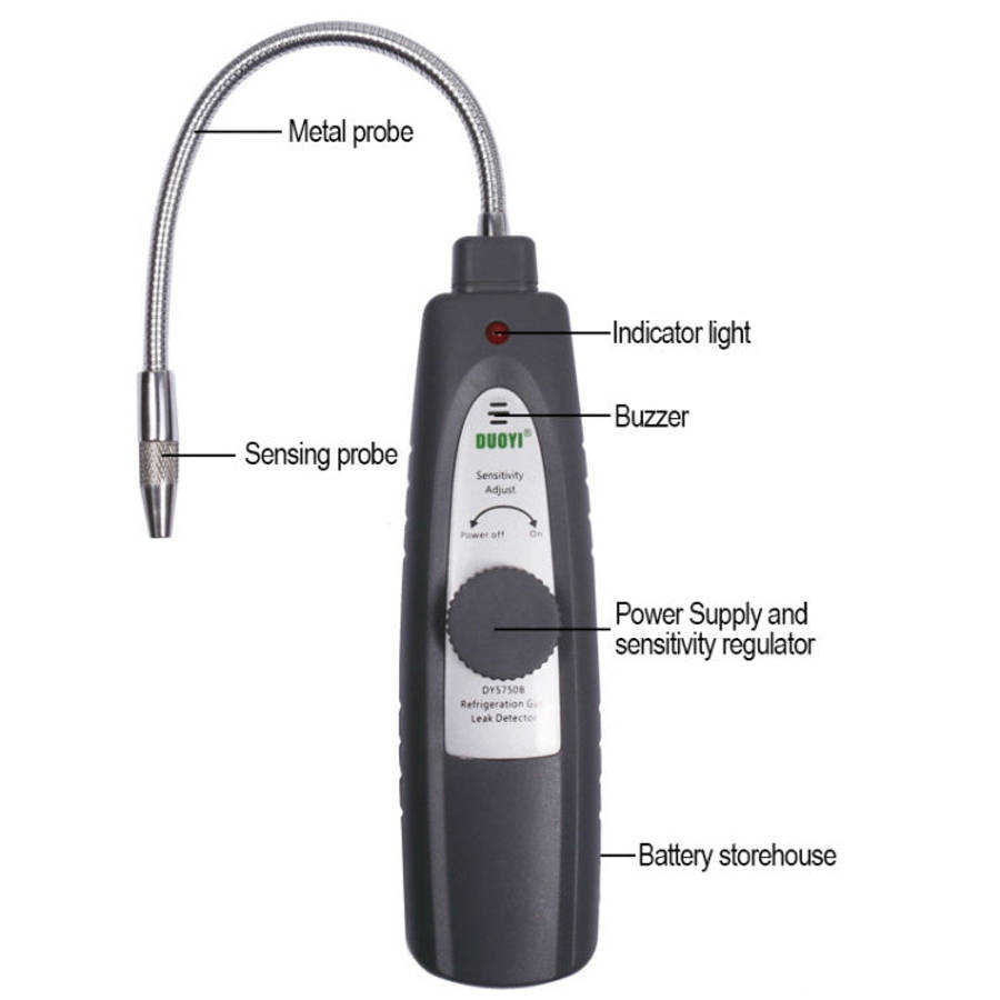 DUOYI DY5750B Car Air Conditioner Leak Detector, DY5750B