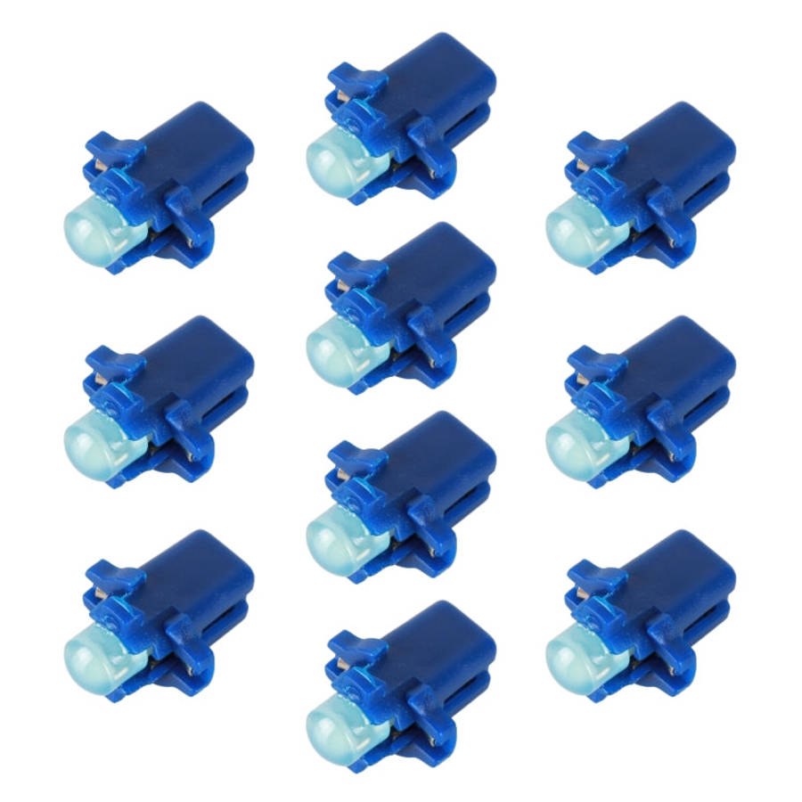10 PCS B8.3 0.2W DC12V Wedge Instrument Panel COB LED Light Dashboard Gauge Cluster Indicator Lam...