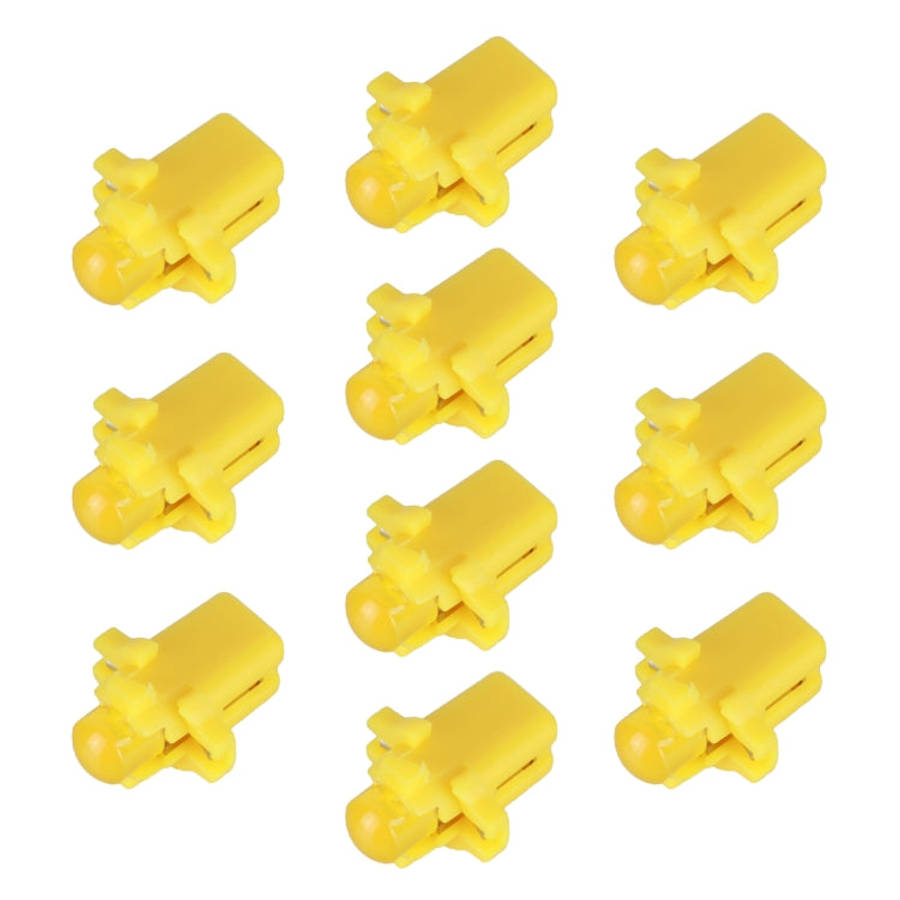 10 PCS B8.3 0.2W DC12V Wedge Instrument Panel COB LED Light Dashboard Gauge Cluster Indicator Lam...