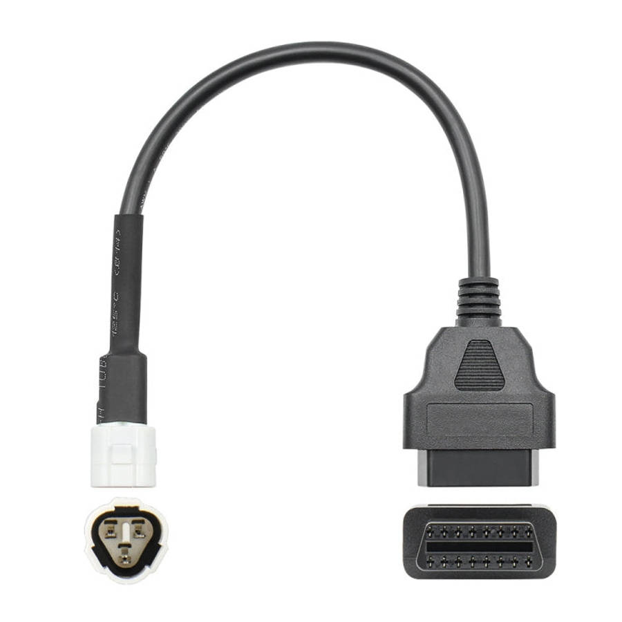 OBD to 3Pin Motorcycle Adapter Cable for Yamaha, OBD to 3Pin