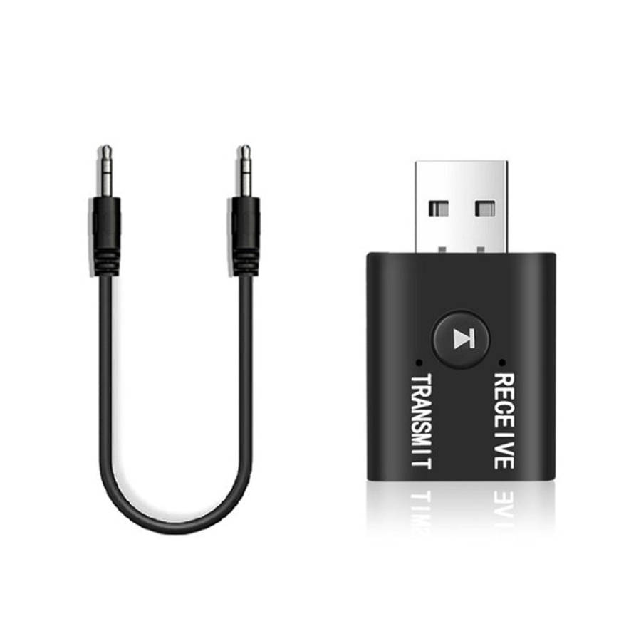 M188 Car Bluetooth Transmitter Receiver with Microphone Support Hands-free Call, M188