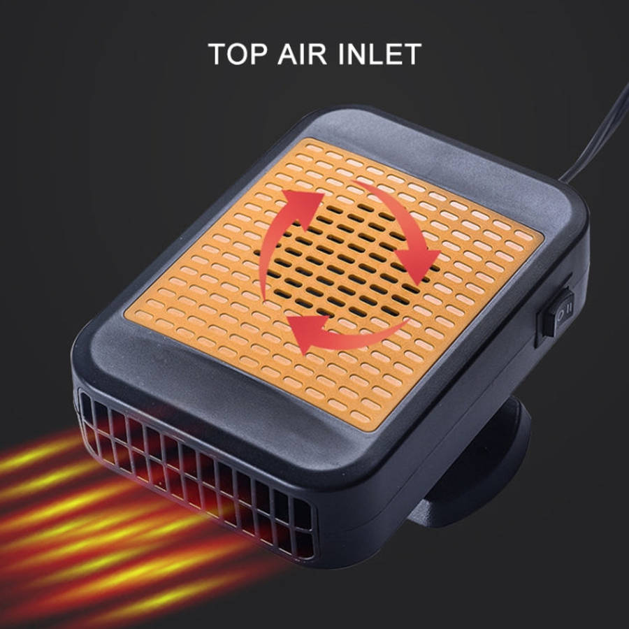 12V Car Hollow Heater Multifunctional Front Windshield Defroster and Demister, 12V (Orange), 24V ...