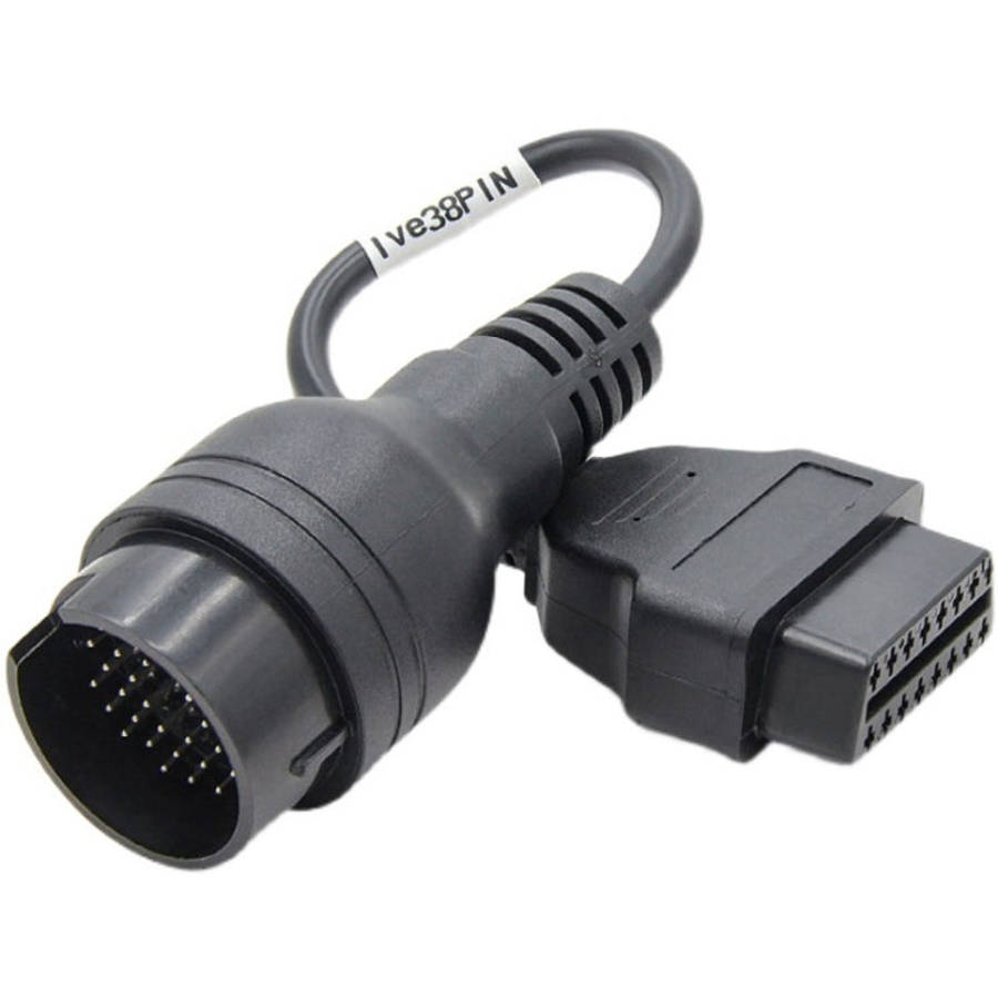 38 Pin to OBD2 Truck Cable for IVECO, For IVECO