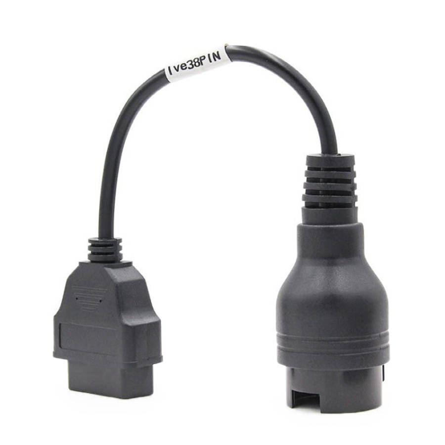 38 Pin to OBD2 Truck Cable for IVECO, For IVECO