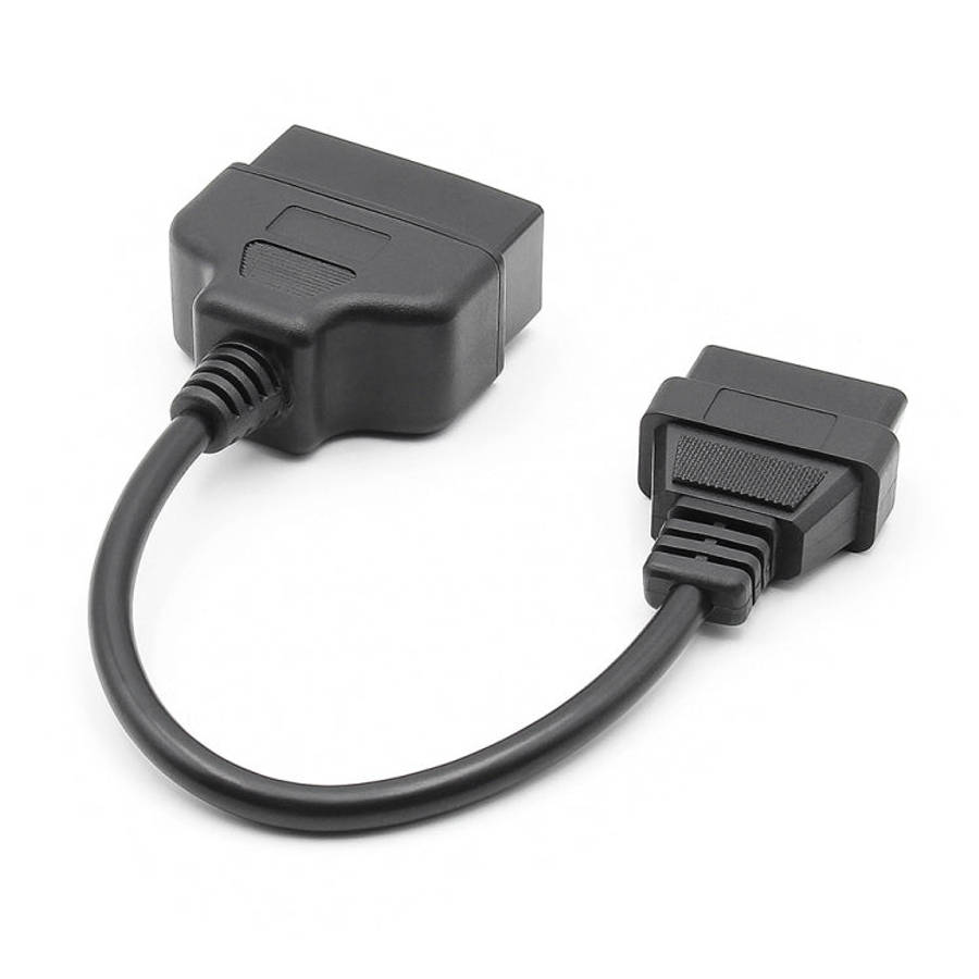 22Pin to 16Pin Car OBD2 Conversion Cable OBDII Diagnostic Adapter Cable for Toyota, OBD2 Conversi...