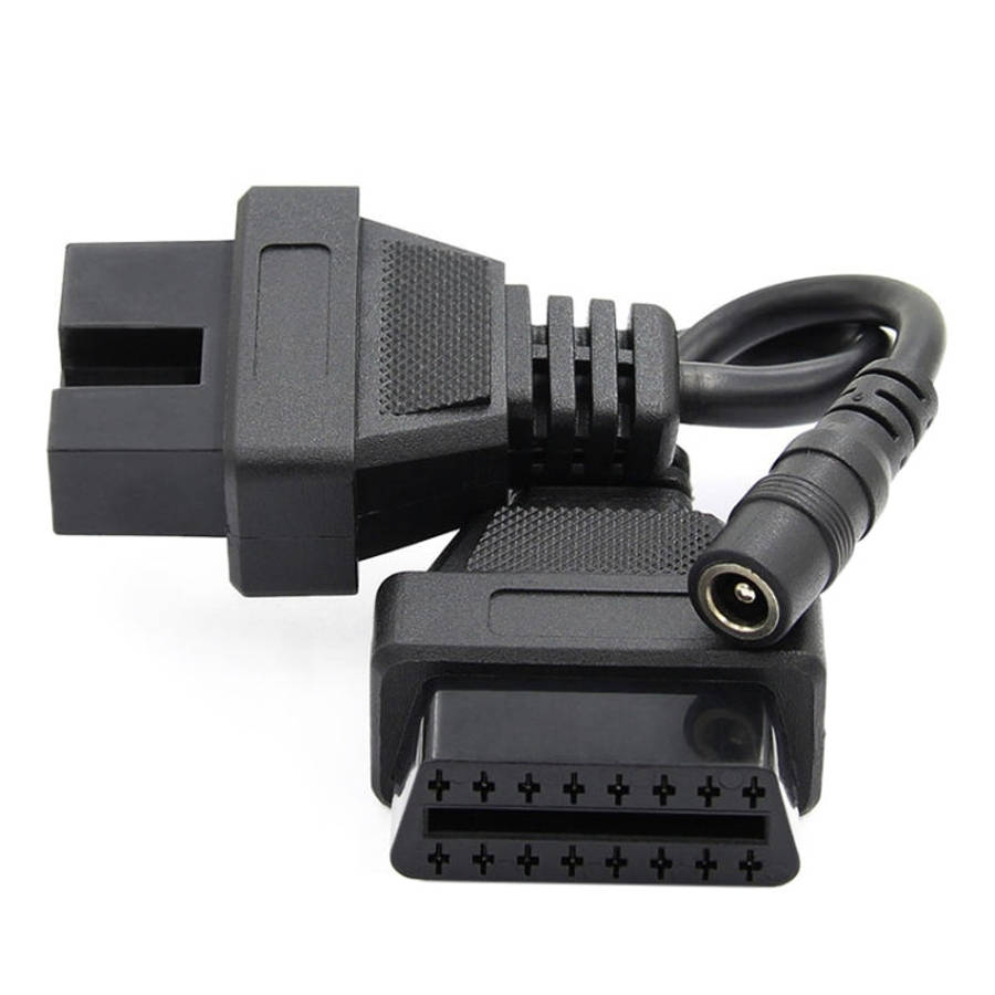 12Pin to 16Pin Car OBD2 Conversion Cable OBDII Diagnostic Adapter Cable for Mitsubishi, 12Pin to ...