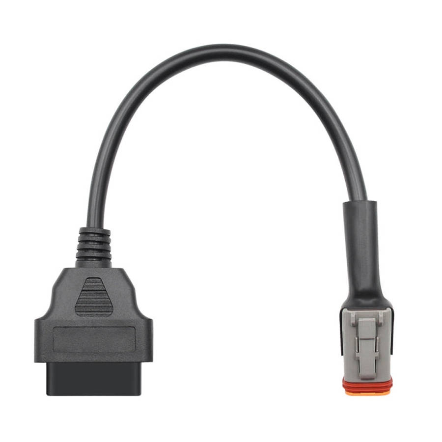 6Pin Motorcycles OBD2 Conversion Cable OBDII Diagnostic Adapter Cable for Harley Davidson, 6Pin