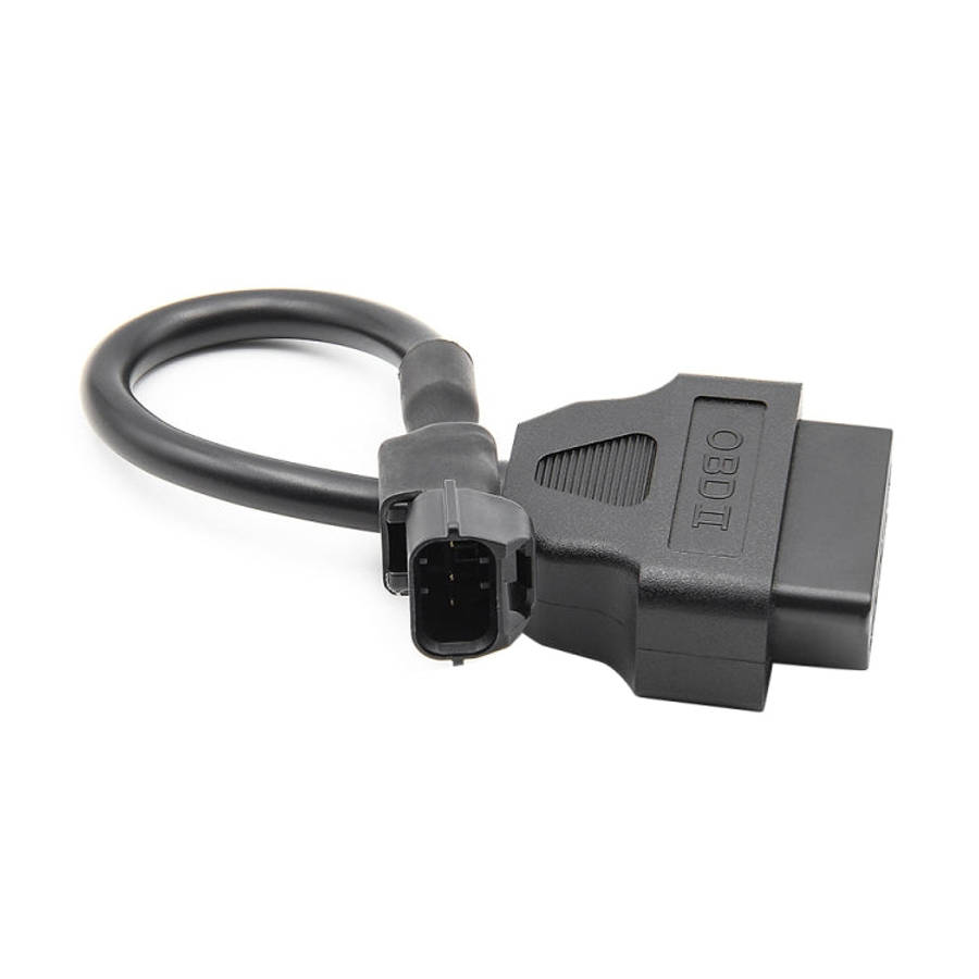 16Pin to 3Pin Motorcycles OBD2 Conversion Cable OBDII Diagnostic Adapter Cable for KYMCO, 16Pin t...
