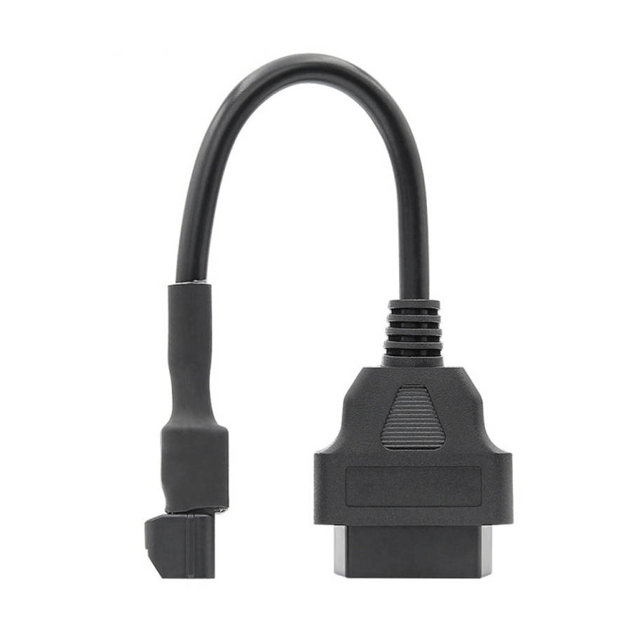 16Pin to 3Pin Motorcycles OBD2 Conversion Cable OBDII Diagnostic Adapter Cable for KYMCO, 16Pin t...