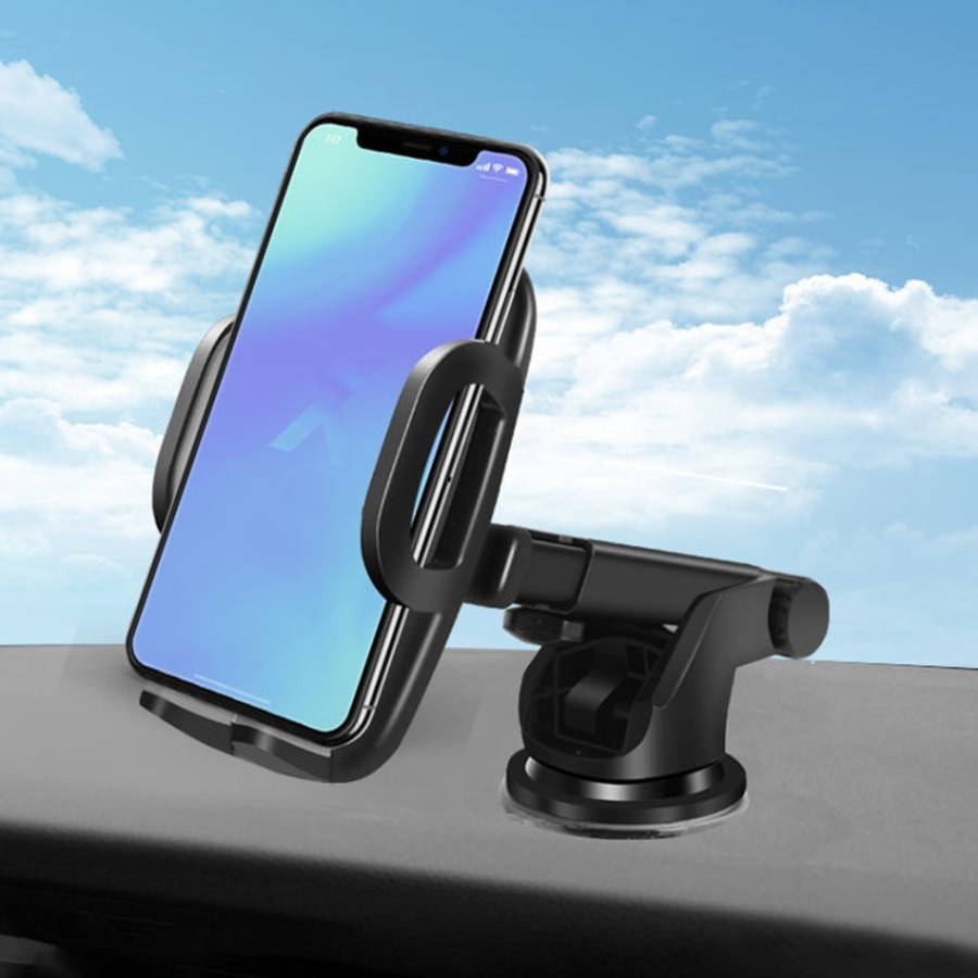 Car Automatic Telescopic Multifunctional 360-degree Mobile Phone Central Control Holder, Mobile P...