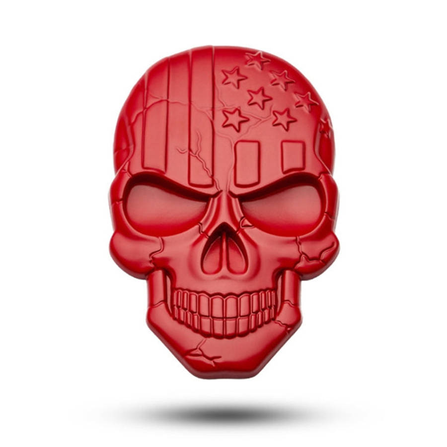 Three-dimensional Devil Skull Metal Plating Car Sticker, Silver, Black, Gun Metal, Plating Bronze...