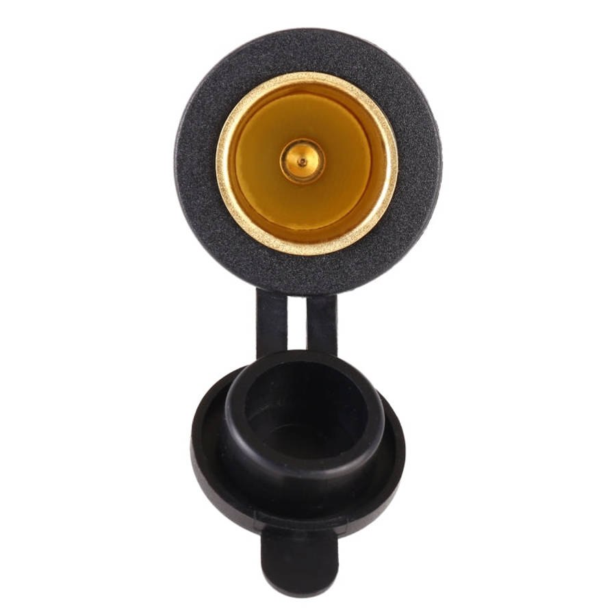Car Cigarette Lighter Female Socket Plug Connector with Cover, Connector with Cover