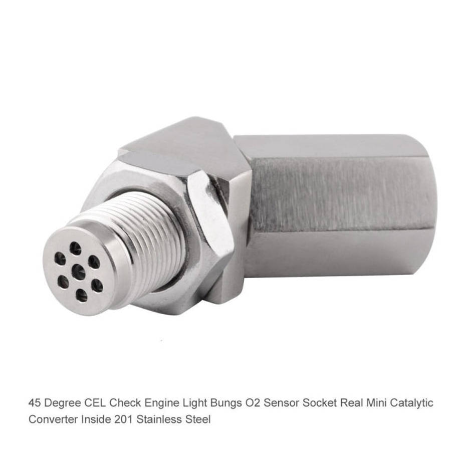 Car 45 Degree Oxygen Sensor M18x1.5 Adapter, 45 Degree