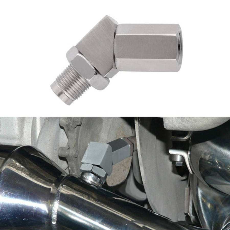 Car 45 Degree Oxygen Sensor M18x1.5 Adapter, 45 Degree