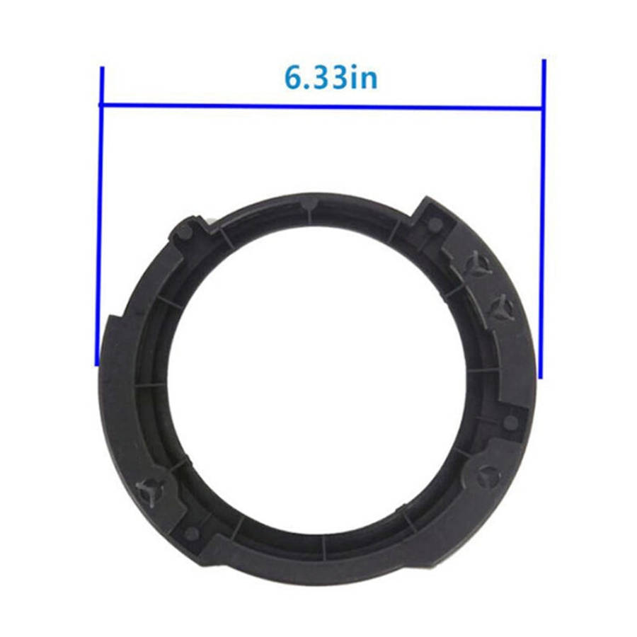 1 Pair 7 inch Headlight Plastic Inside Bracket for Jeep Wrangler JK 2007-2017, Plastic Inside
