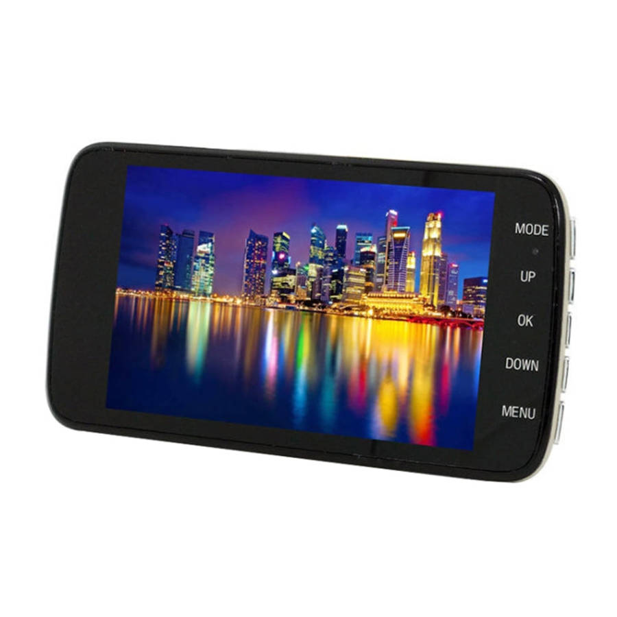 D910 4 inch 1080P HD Night Vision Single Record Driving Recorder, D910 Single Record