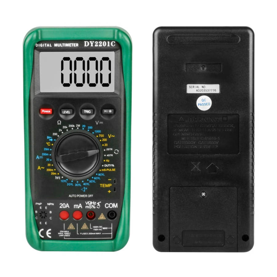 DUOYI DY2201C Car High-precision Digital Multi-function Maintenance Automatic Universal Meter, DY...
