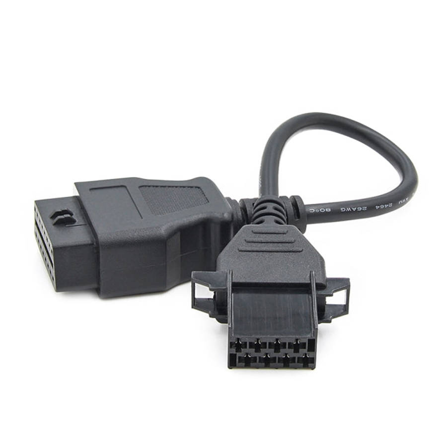 8Pin to 16Pin Car OBD2 Conversion Cable OBDII Diagnostic Adapter Cable for Volvo, For Volvo 8 Pin...