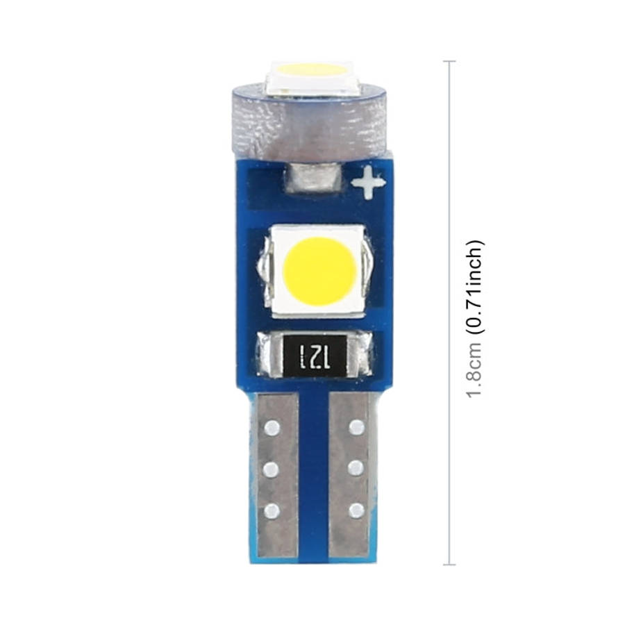 10 in 1 Car T5 0.2W DC12V Instrument Panel LED Decorative Light