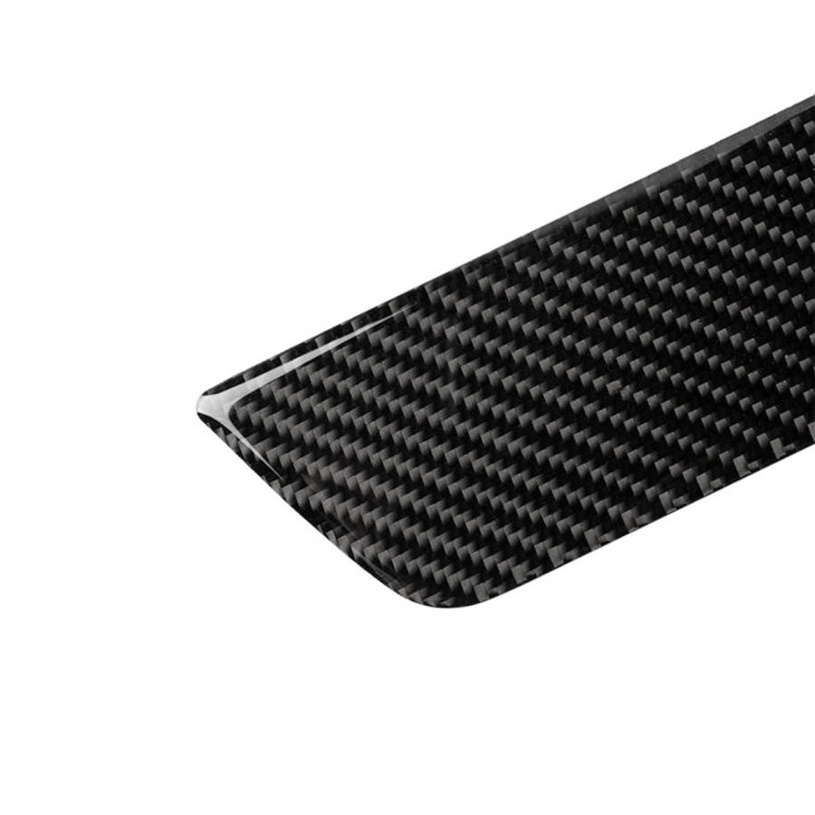2 PCS Carbon Fiber Car Back Door Threshold Decorative Sticker for Tesla Model 3, Back Door Threshold