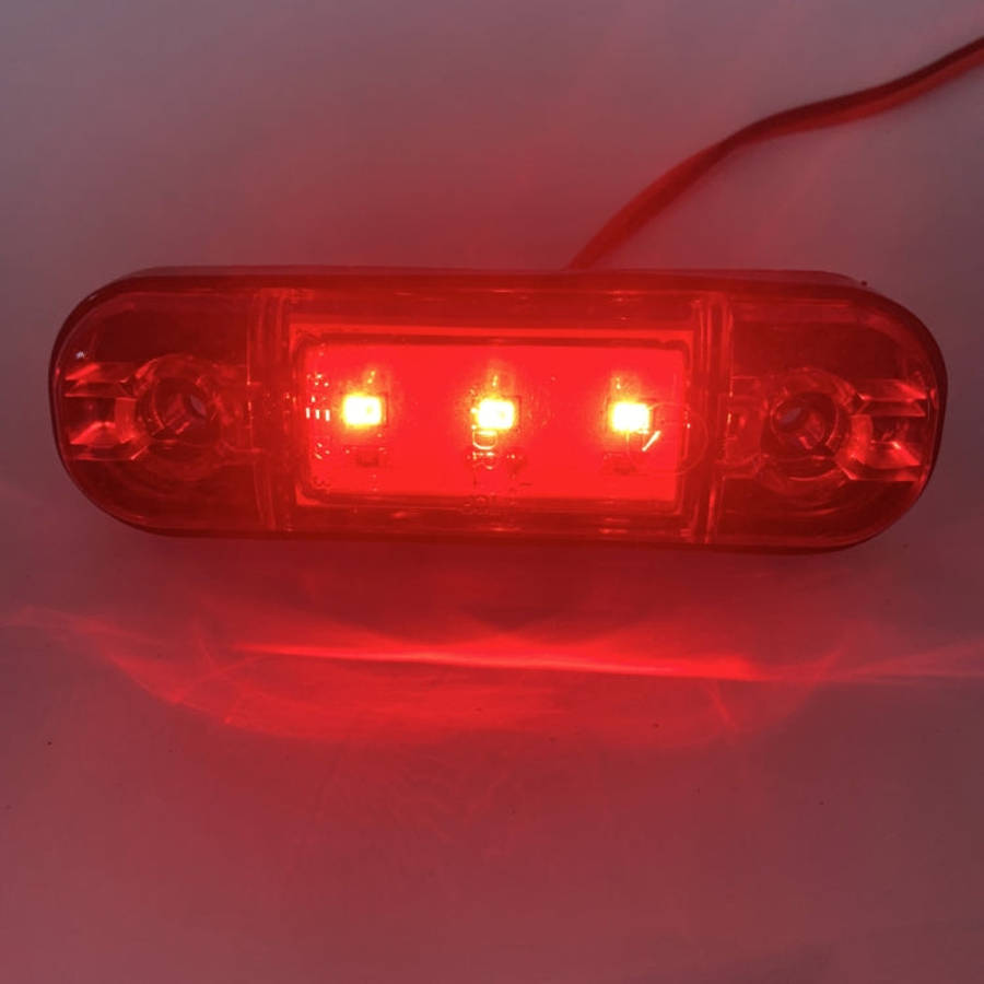5 PCS MK-327 Car / Truck 3LEDs Side Marker Indicator Light Tail Light, MK-327(Red Light), MK-327(...