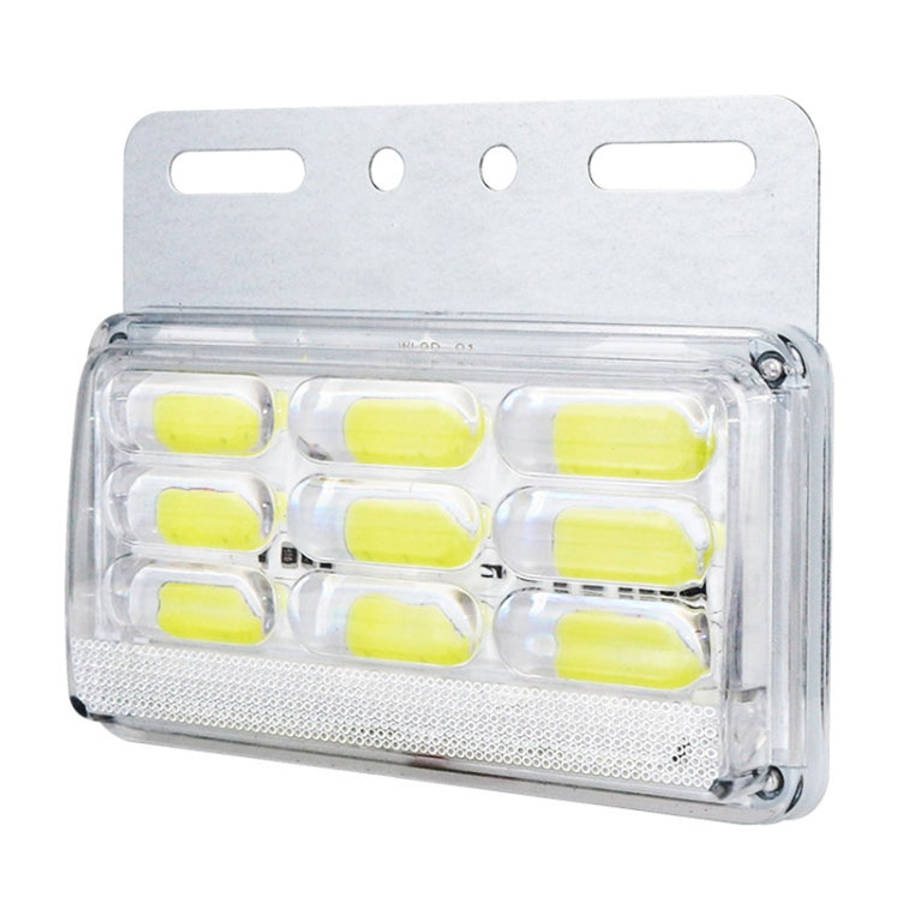 4 PCS ZS-9001 DC24V 9D Waterproof Car / Truck Side Marker Indicator Lights Bulb Lamp, Blue Light,...