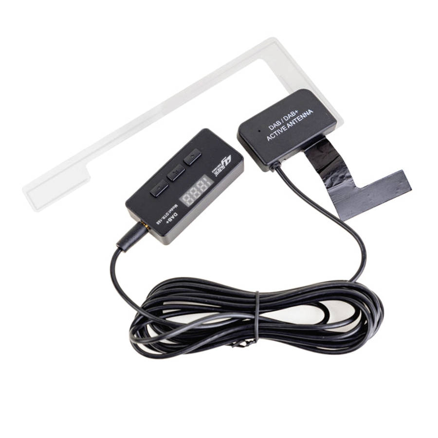 Car DAB+ Digital Broadcasting Receiver Box with FM Forwarding, DAB+ Receiver