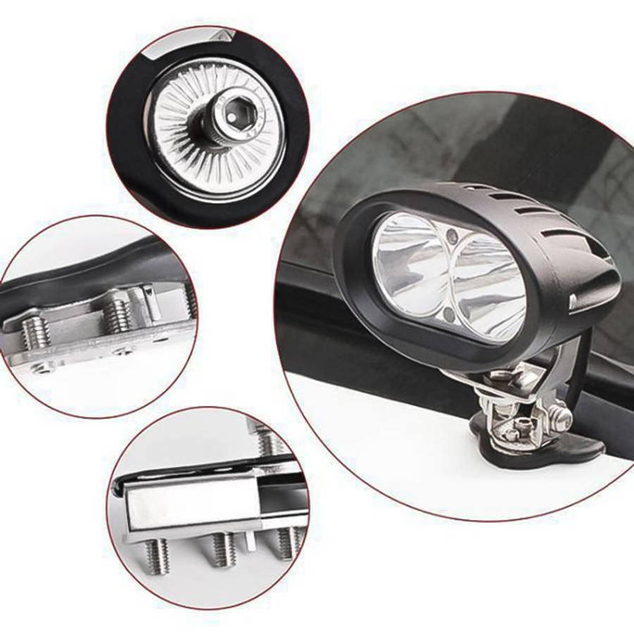 Y-005 Pair Universal LED Strip Light Mounting Bracket, Y-005
