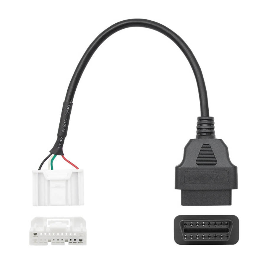 Car OBD2 20 Pin Detection Adapter Diagnostic Cable for Tesla Model X / S, For Tesla Model X / S
