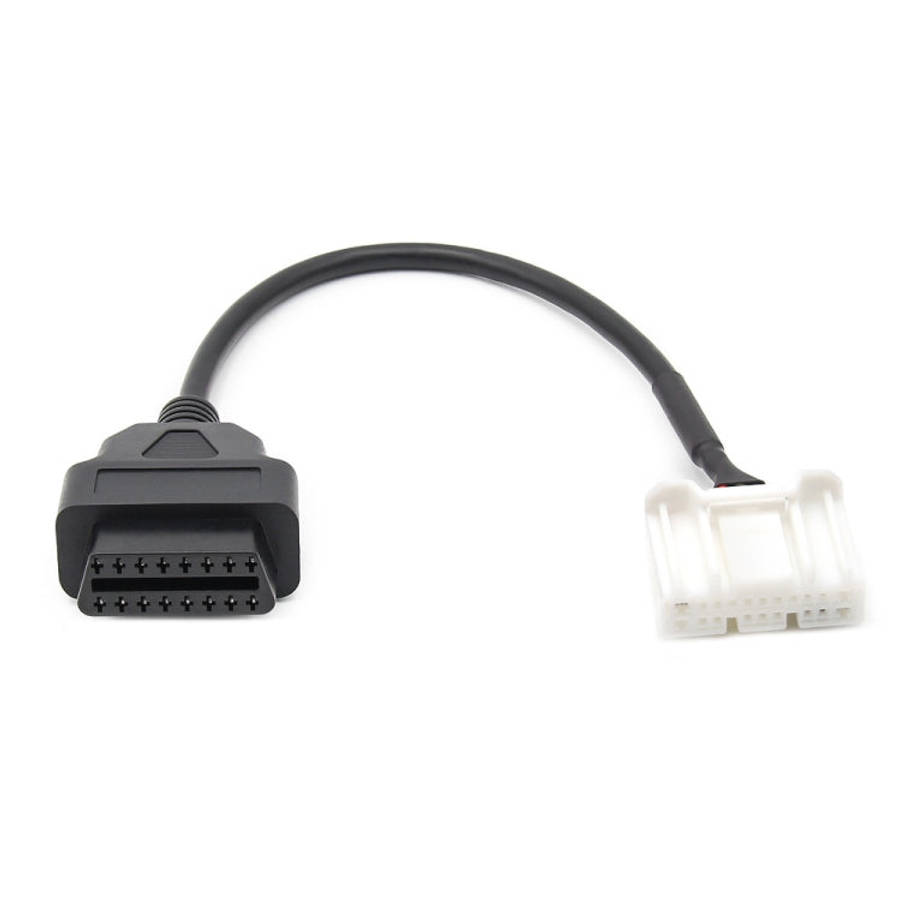 Car OBD2 20 Pin Detection Adapter Diagnostic Cable for Tesla Model X / S, For Tesla Model X / S