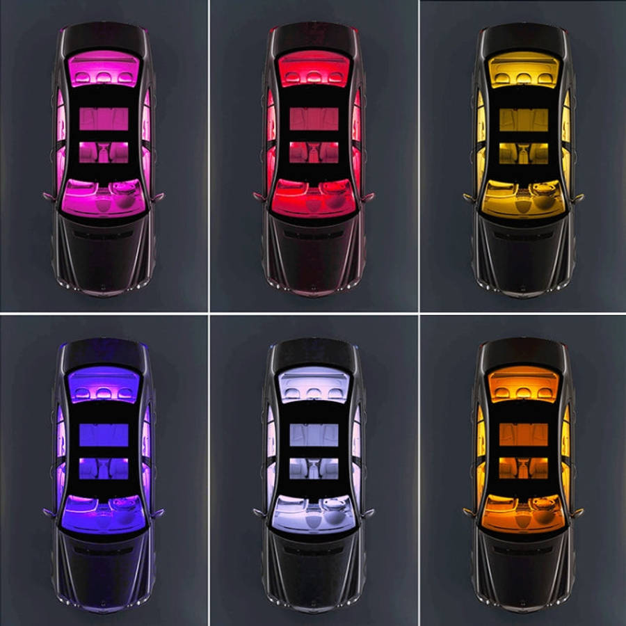 Y12 USB Car Colorful RGB Foot LED Atmosphere Light, Y12 USB