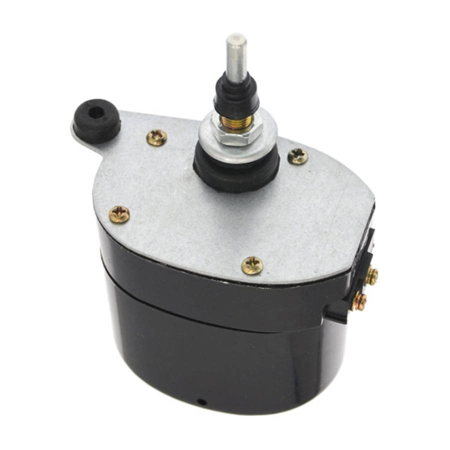 Caravan 12V Front Windshield Wiper Motor 01287358 for Willys Jeep Tractor, Short Shaft