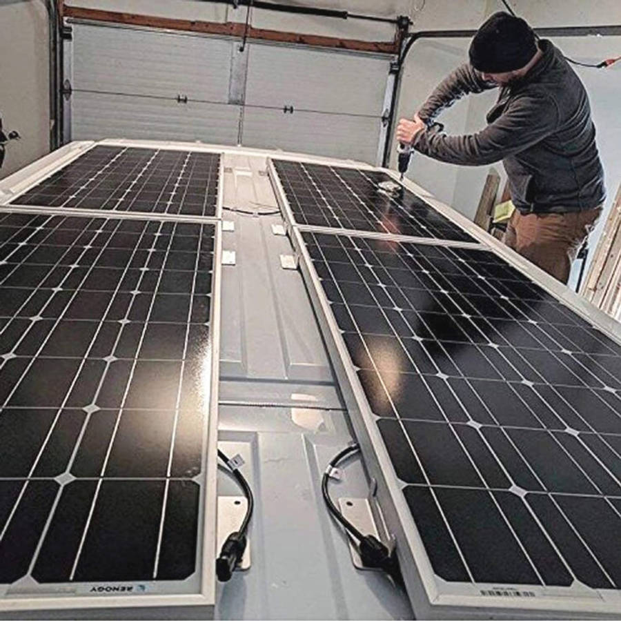Outdoor RV Solar Panel Aluminum Alloy Bracket, Solar Panel Bracket