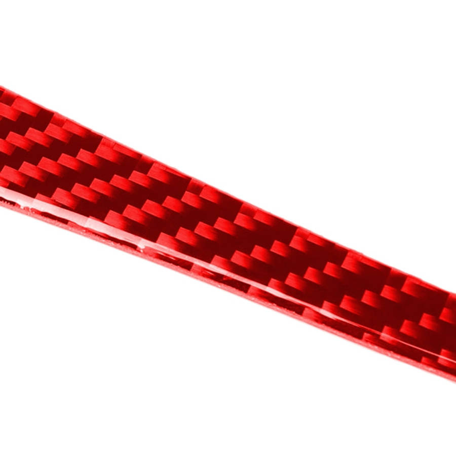 Car Carbon Fiber Dashboard Left Side Decorative Sticker for Infiniti Q50 2014-2020, Right Drive, ...
