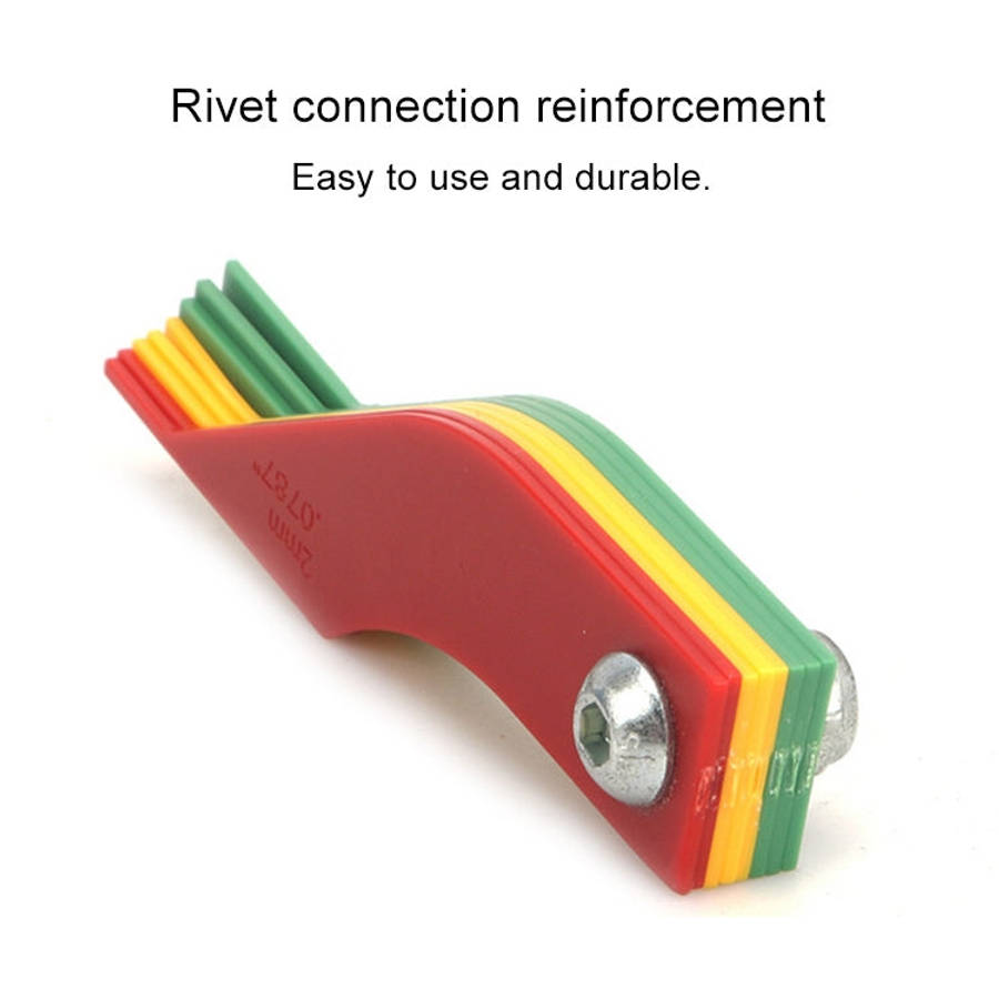 Car Brake Pad Scale Ruler Thickness Measuring Tool, Car Brake Pad Scale Ruler