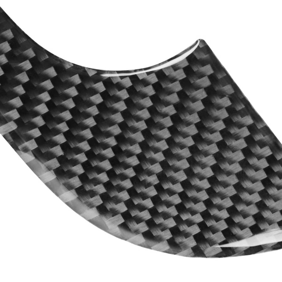 Carbon Fiber Car Co-pilot Storage Box Set Decorative Sticker for Dodge Challenger 2015 to Now, Le...
