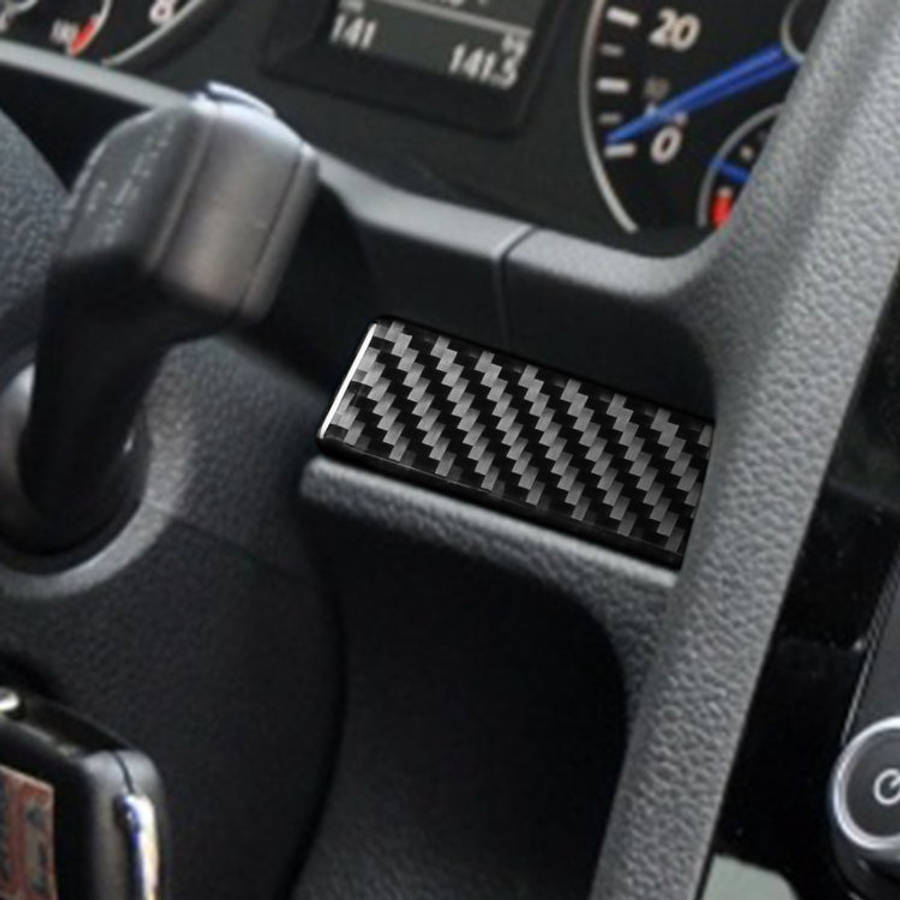 3 PCS / Set Carbon Fiber Car Dashboard Strip Decorative Sticker for Volkswagen Scirocco 2009-2016...