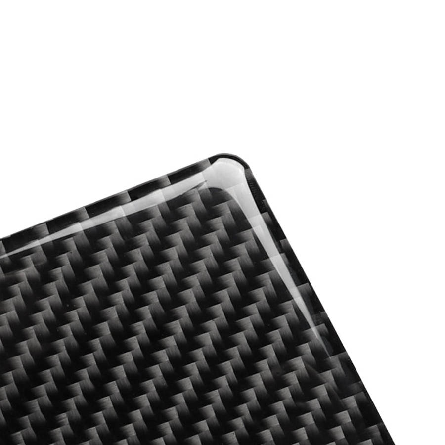 Carbon Fiber Car Ashtray Panel Decorative Sticker for Volkswagen Golf 6 2008-2012, Ashtray Panel