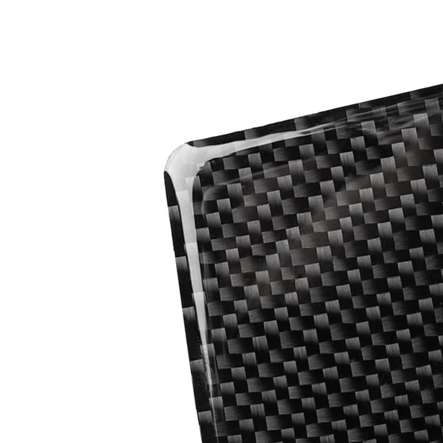 Carbon Fiber Car Ashtray Panel Decorative Sticker for Volkswagen Golf 6 2008-2012, Ashtray Panel