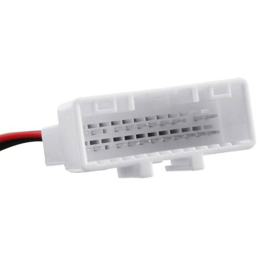 For Renault Car 24Pin Video Input Switch Reverse Parking Camera RCA Adapter Cable, For Renault