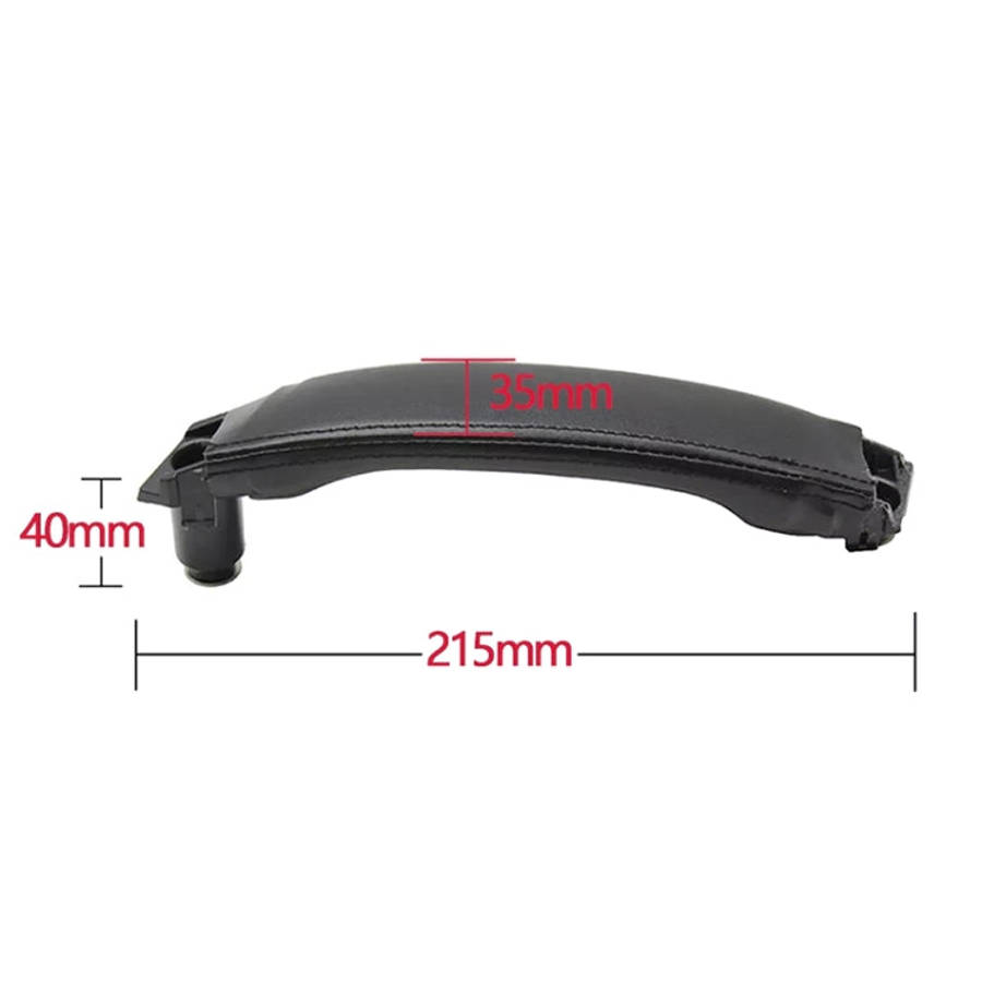 For Land Rover Discovery 2015-2019 Car Frosted Inside Door Left Handle, Left and Right  Driving, ...