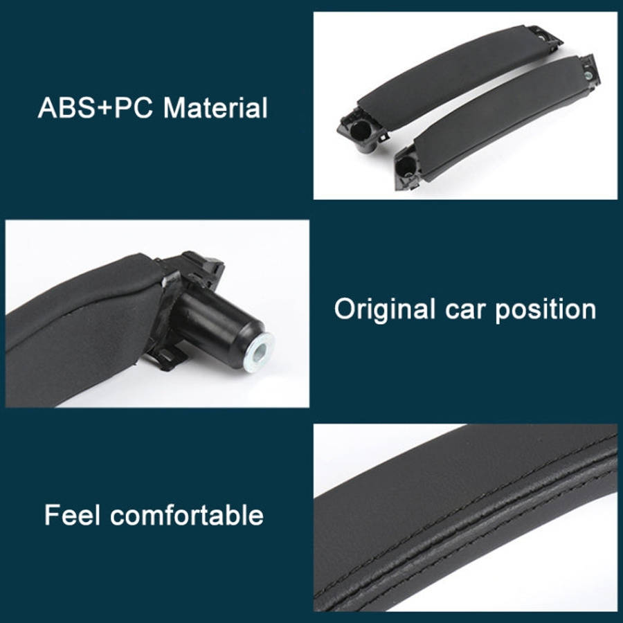 For Land Rover Discovery 2015-2019 Car Leather Texture Inside Door Right Handle, Left and Right  ...
