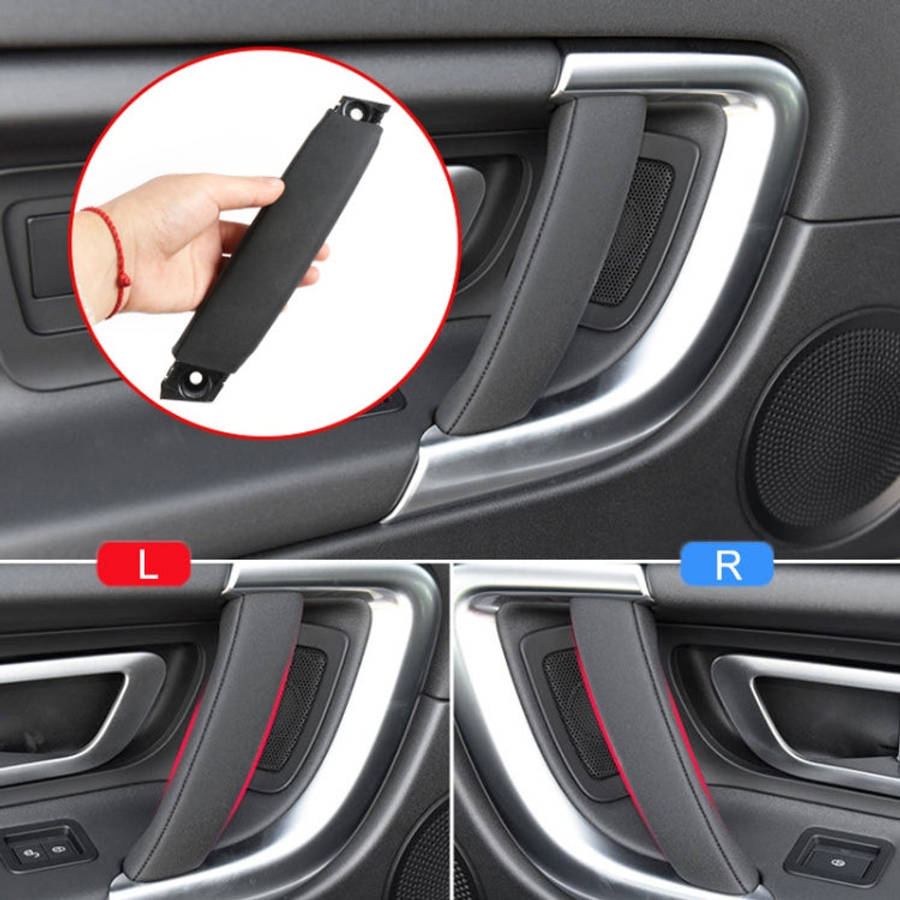 For Land Rover Discovery 2015-2019 Car Leather Texture Inside Door Left Handle, Left and Right  D...
