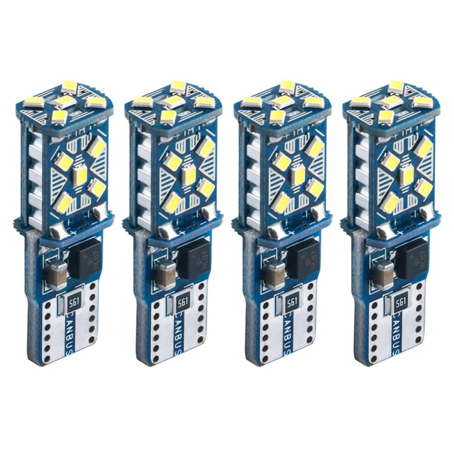 4pcs T10 DC12V /  2.52W / 0.21A / 900LM Car Clearance Light with Decoding, 4pcs T10