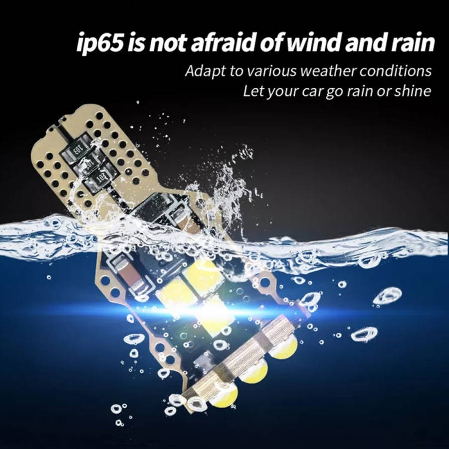 4pcs T15 DC12V / 1.5W / 0.13A / 540LM Car Decoding Reversing Light 9LEDs SMD-3030 Lamp Beads, 4pc...