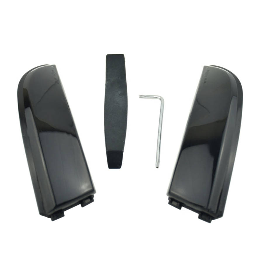 1 Pair For Ford Fiesta 2008-2017 Car Dynamic LED Turn Signal Light Rearview Mirror Flasher Water ...