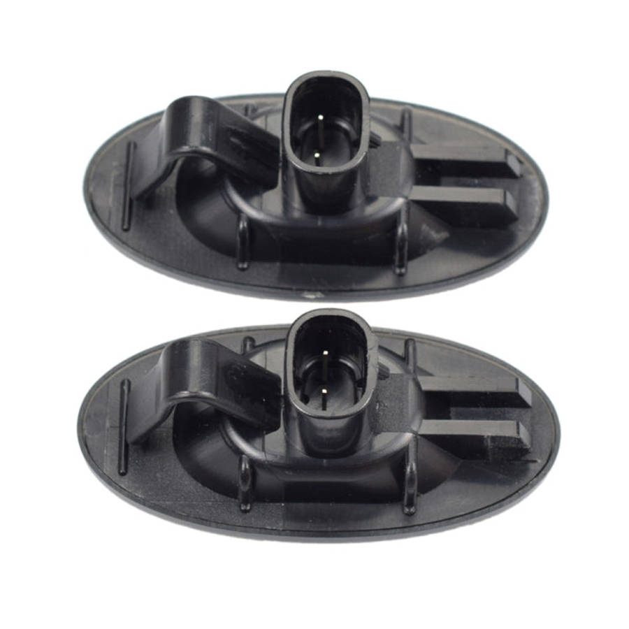 2pcs For Mazda 2 DY 2003-2007 Car Dynamic LED Fender Side Light, For Mazda 2 DY 2003-2007 (Transp...