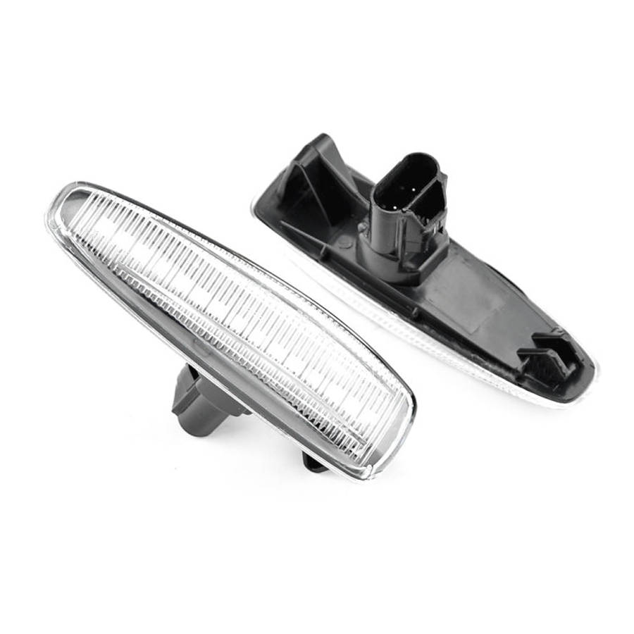 2pcs For Mitsubishi Lancer 2008-2018 Car Dynamic LED Fender Side Light, For Mitsubishi Lancer 200...